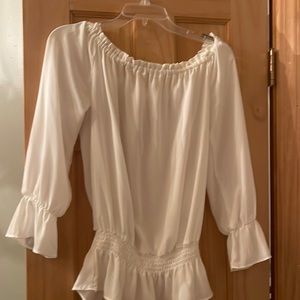 Off the shoulder Praire shirt